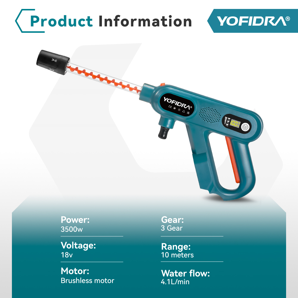 YOFIDRA 3500W Brushless High P - Car Shampoo Ph recensie en prijs
