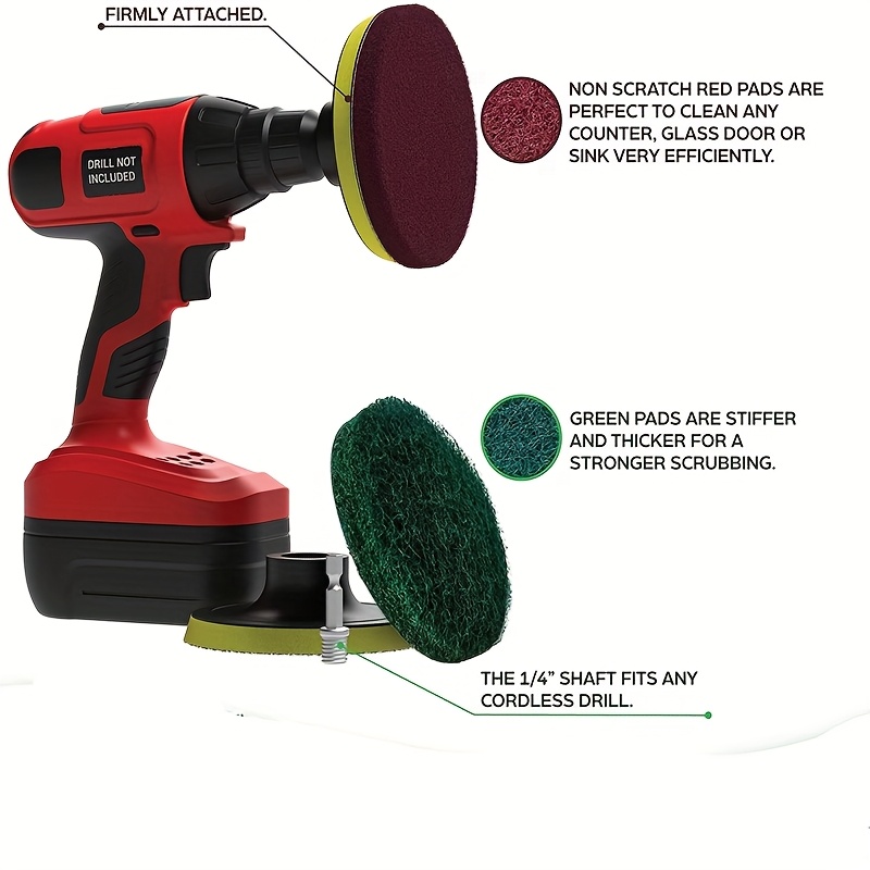Car Electric Drill Brush Kit E - Car Cleaning Brush recensie en prijs