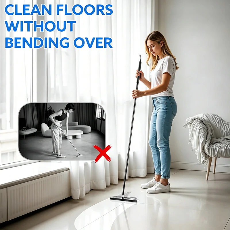 Telescopic Long Handle Window  - Glass Cleaner Streak recensie en prijs