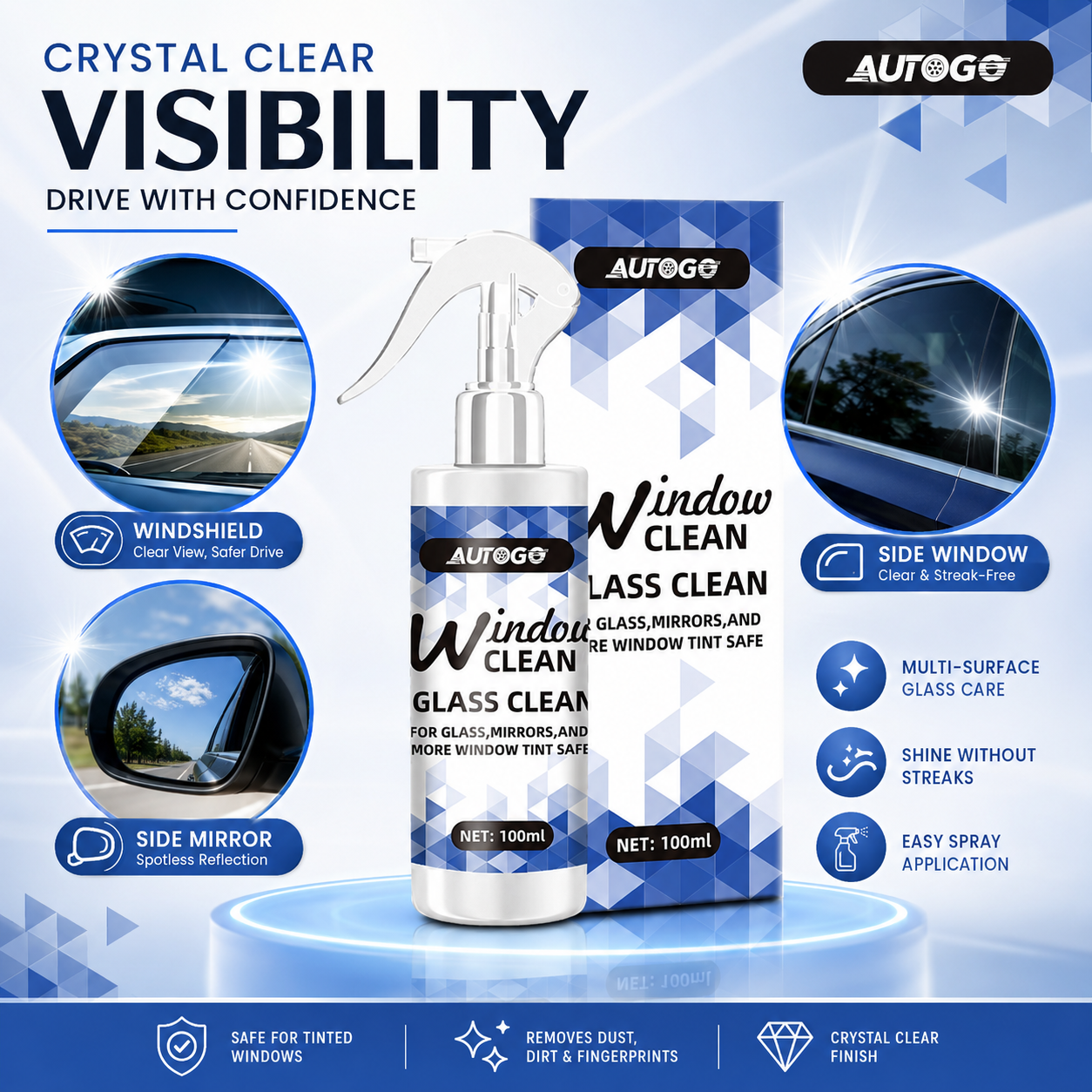 Ammonia-Free Streak-Free Glass - Glass Cleaner Streak recensie en prijs