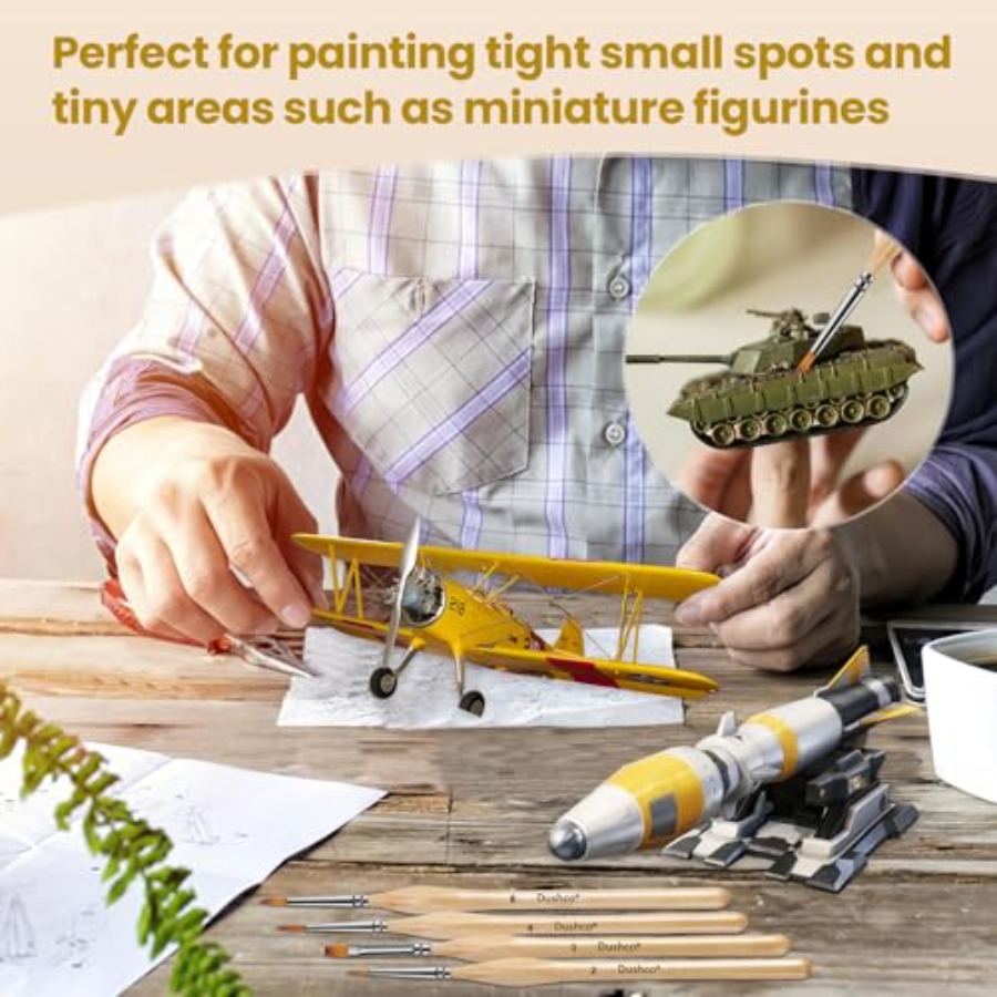 10 pcs Miniature Detail Paint  - Detailing Brush Set recensie en prijs