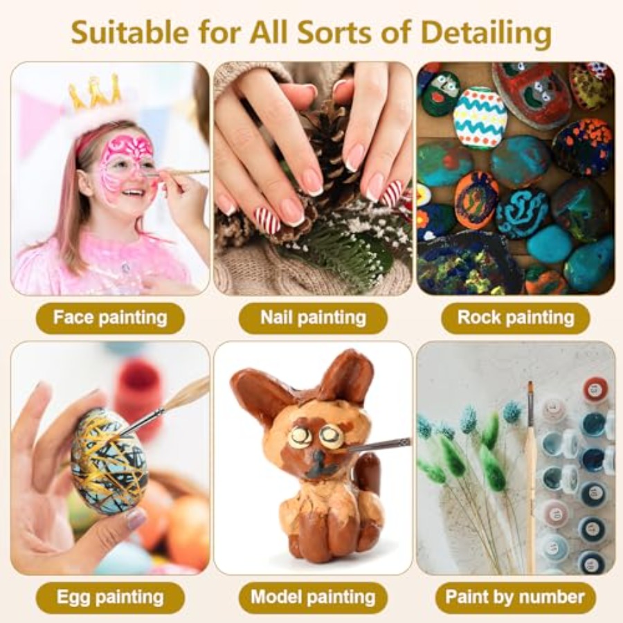 10 pcs Miniature Detail Paint  - Detailing Brush Set recensie en prijs