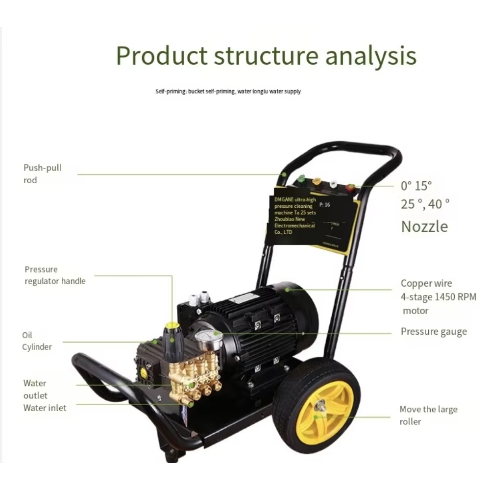 High Power 220V Portable Elect - Car Cleaning Brush recensie en prijs