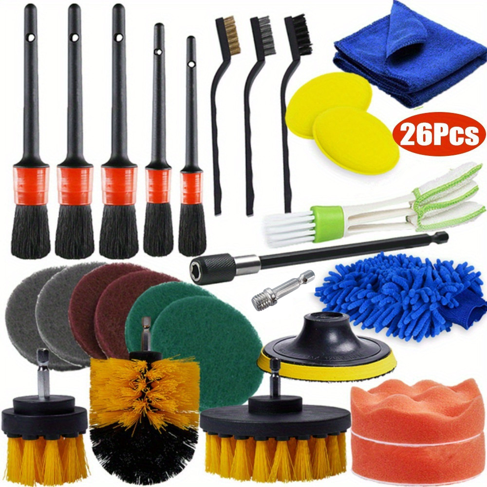 26/17/13/5Pcs Detailing Brush  - Interior Detailing Kit recensie en prijs