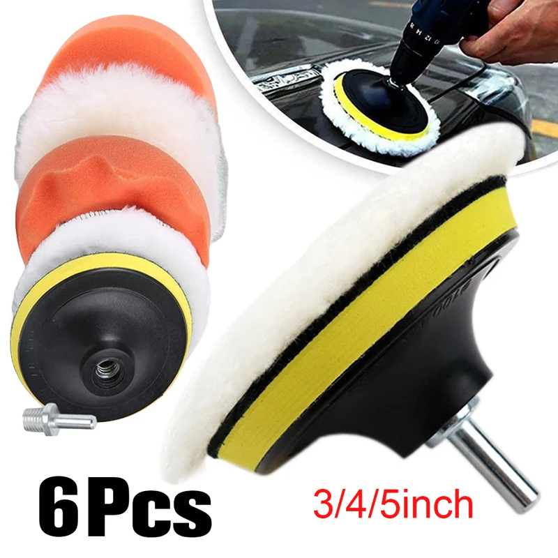 3/4/5 Inch Car Polisher Pads K - Polish Pad Set Buffer recensie en prijs