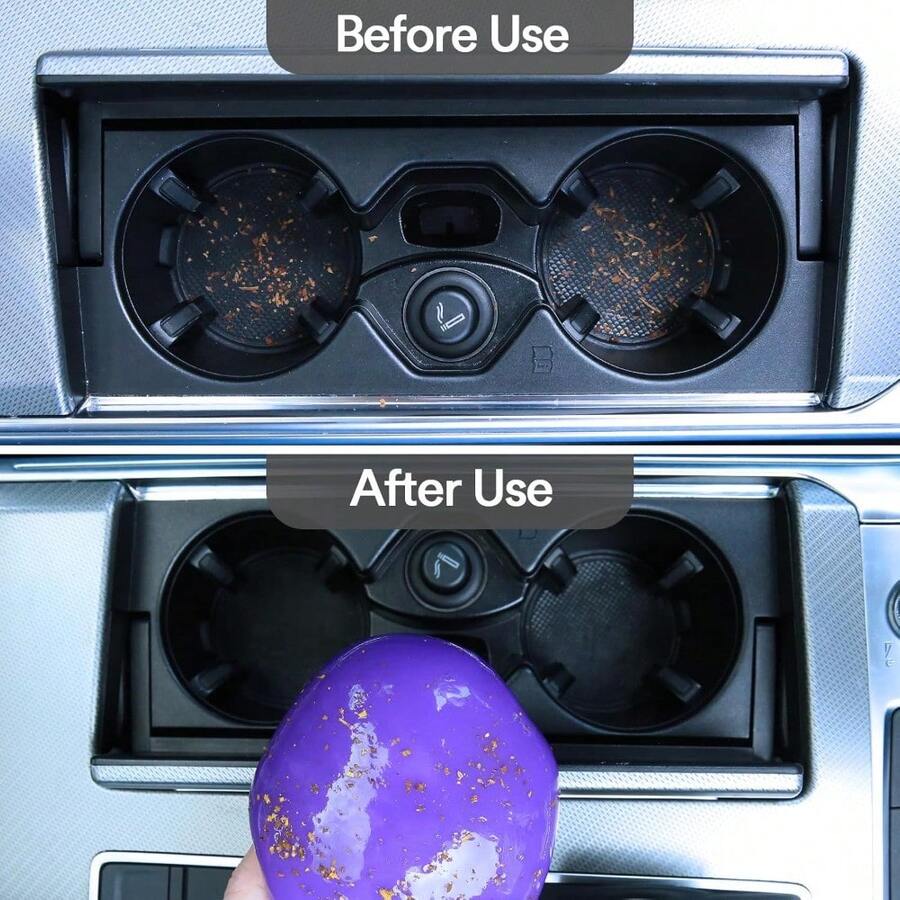 Purple Car Cleaning Gel Putty, - Dirt Brush Interior recensie en prijs