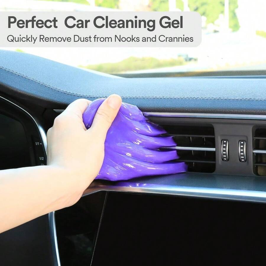 Purple Car Cleaning Gel Putty, - Dirt Brush Interior recensie en prijs