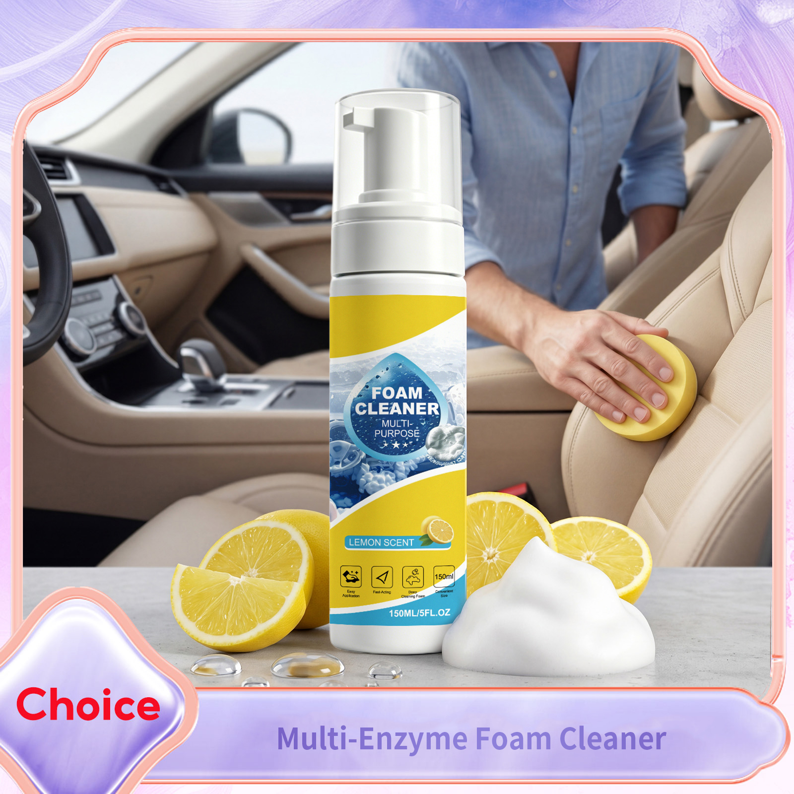 Foam Cleaner Multi-purpose Aut - Leather Cleaner Interior recensie en prijs