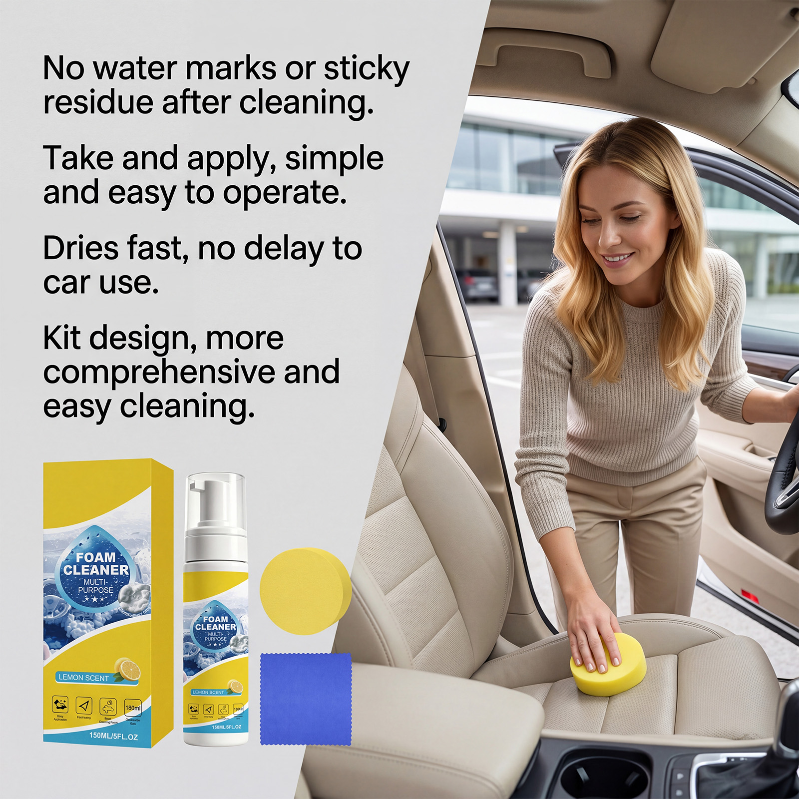 Foam Cleaner Multi-purpose Aut - Leather Cleaner Interior recensie en prijs