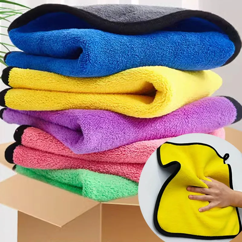 1/5pcs Thicken Car Microfiber  - Microfiber Towel Detailing recensie en prijs