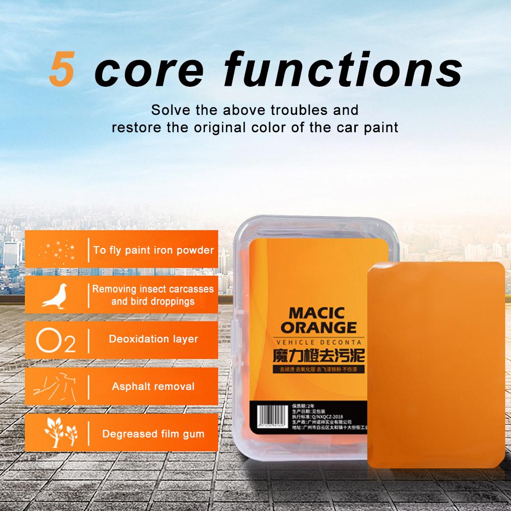 Magic Orange Car Wash Clay Bar - Clay Bar Lubricant recensie en prijs