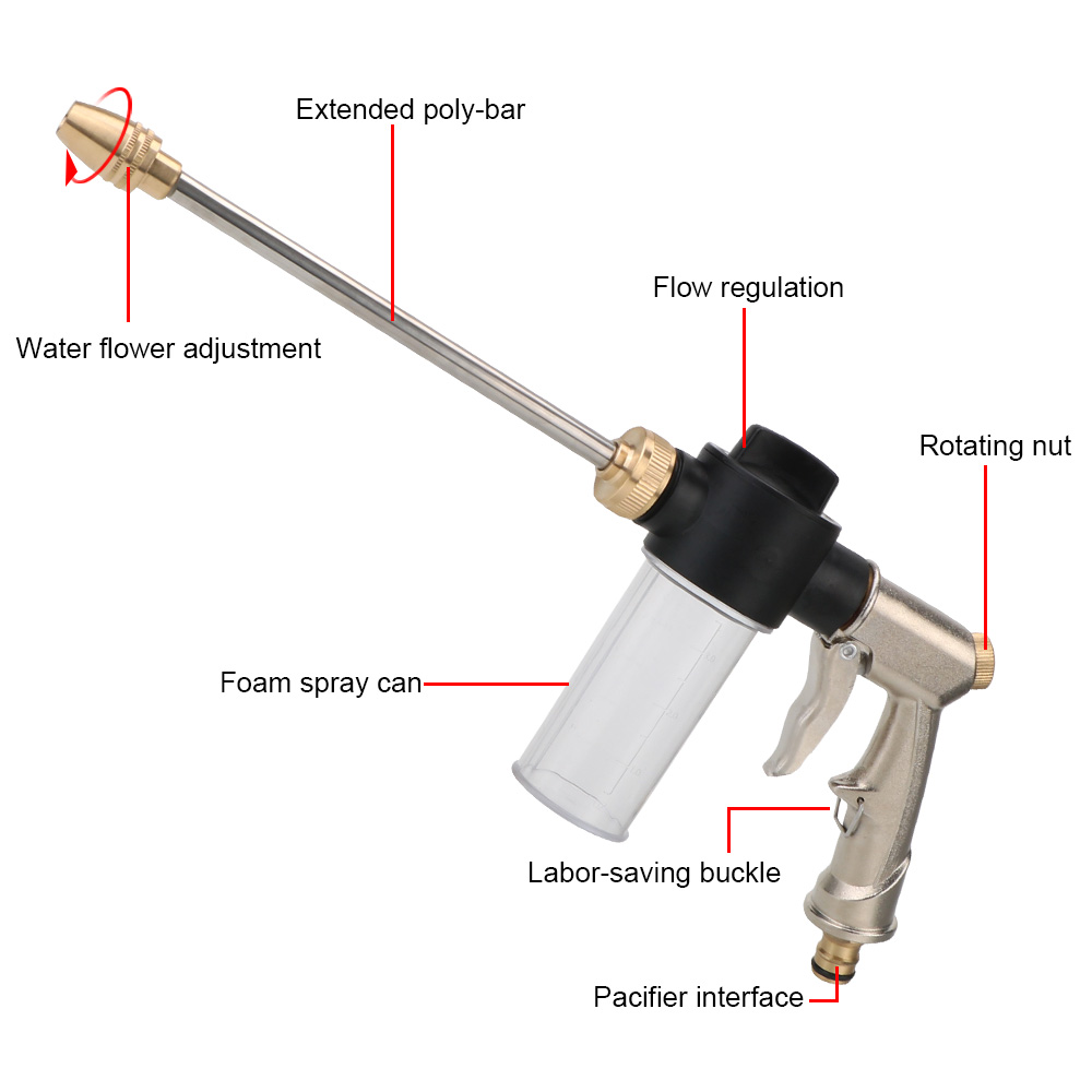 Long Foam Washer Car High Pres - Pressure Washer Foam Gun recensie en prijs