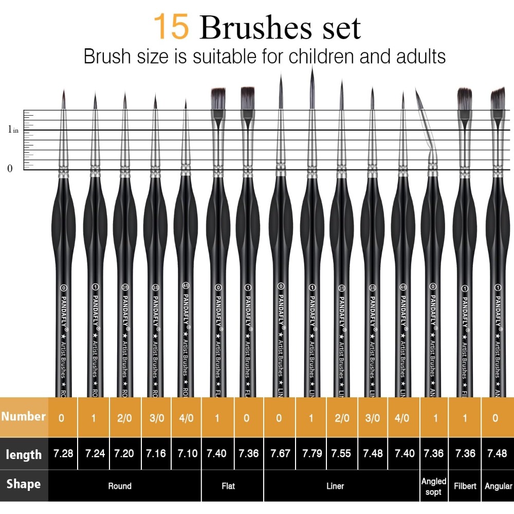 Professional Detail Paint Brus - Detailing Brush Set recensie en prijs