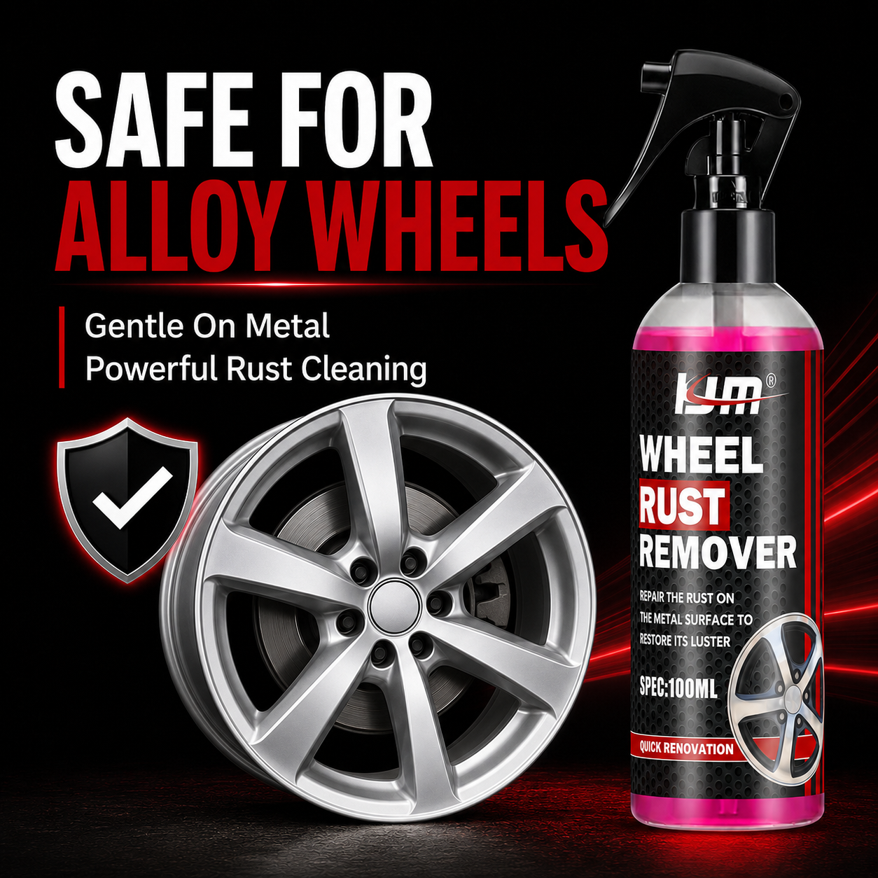 KJM Wheel Cleaner For Car Rims - Wheel Cleaner Alloy recensie en prijs