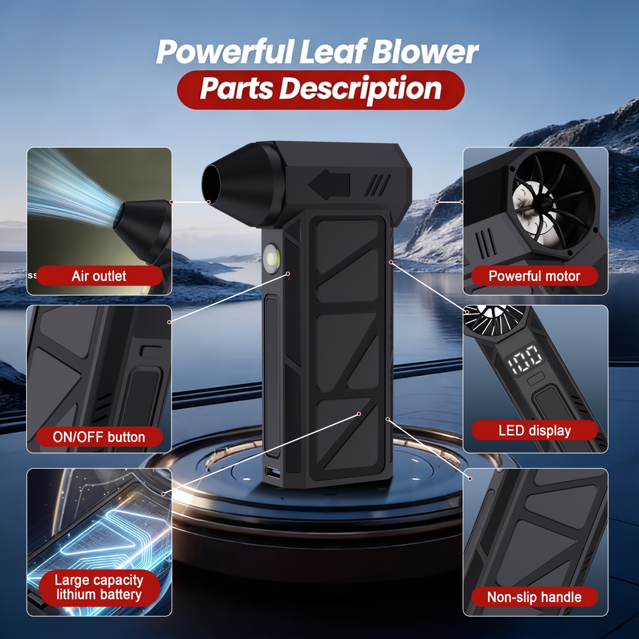 Blower for car cleaning  Compr - Dryer Car Blower recensie en prijs