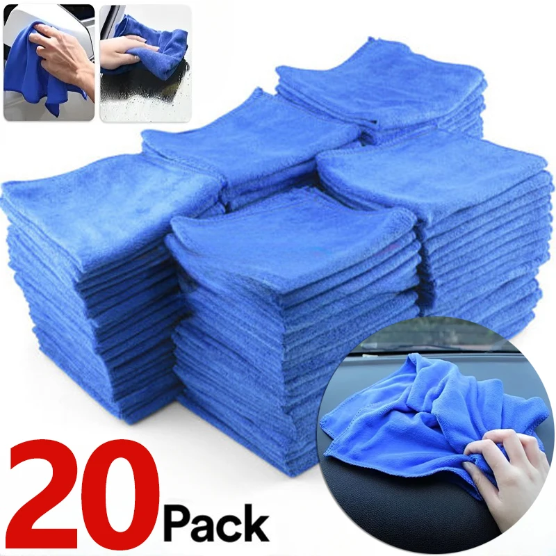 10/20Pcs Microfiber Towels Car - Microfiber Towel Detailing recensie en prijs