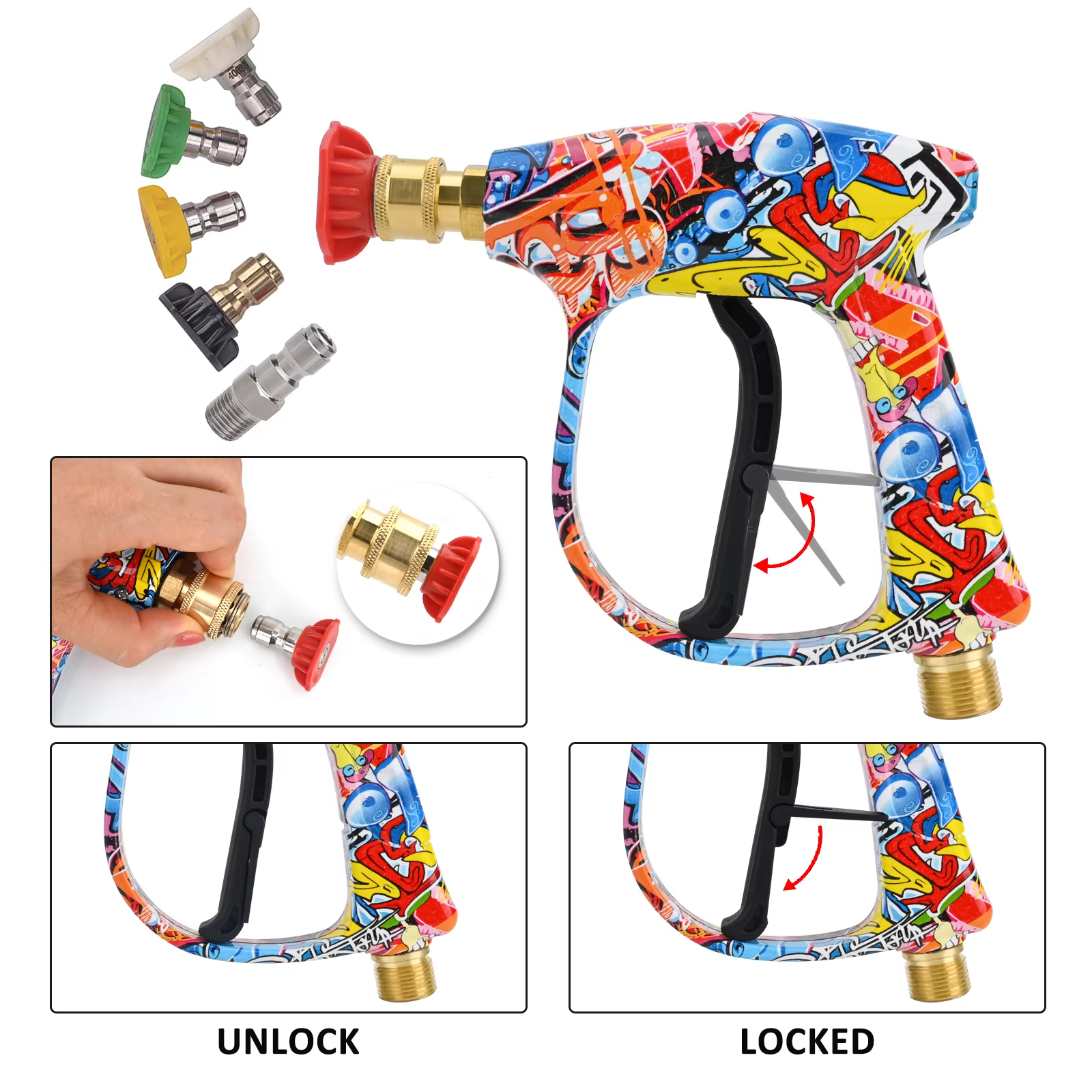 Pressure Washer Water Gun for  - Car Shampoo Ph recensie en prijs