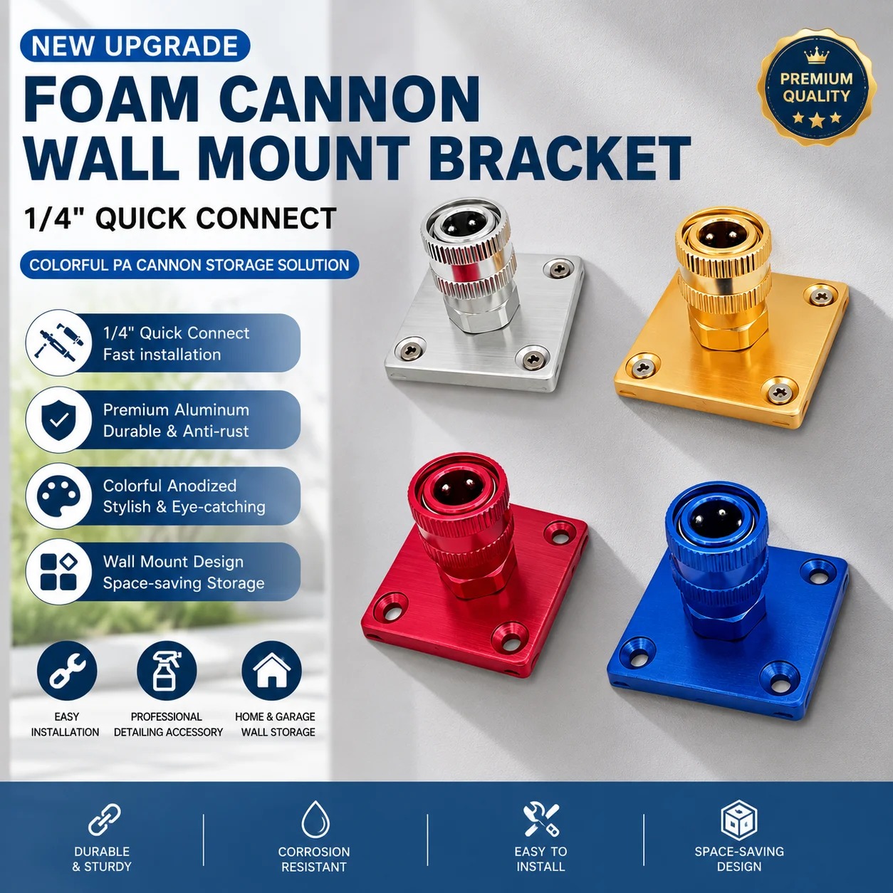 1/4 Quick Connect Foam Cannon  - Foam Cannon Car Wash recensie en prijs