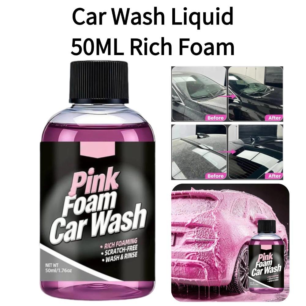 50ml Foam Car Wash Liquid Acti - Microfiber Towel Detailing recensie en prijs