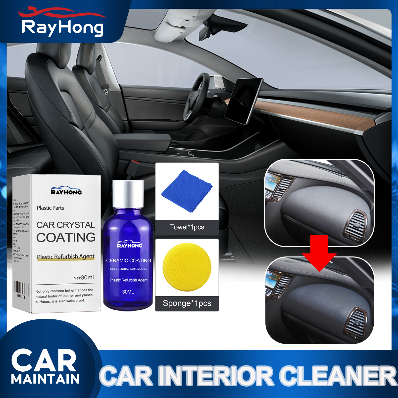 Plastic Restorer Dashboard Res - Trim Restorer Plastic recensie en prijs