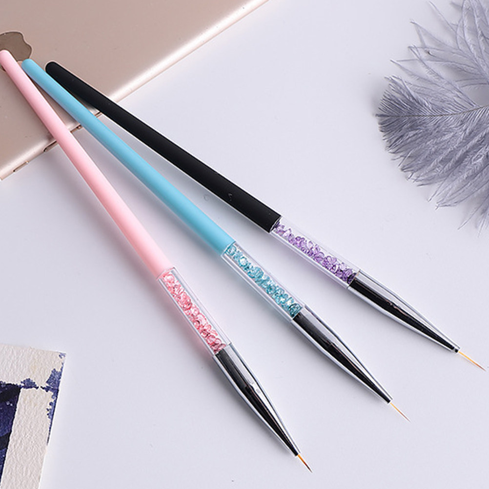 3Pcs Nail Art Pen Set Fine Tip - Detailing Brush Set recensie en prijs