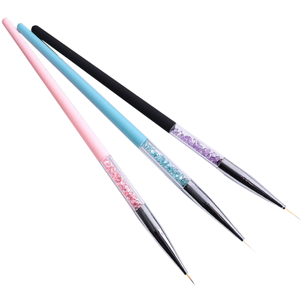 3Pcs Nail Art Pen Set Fine Tip - Detailing Brush Set recensie en prijs