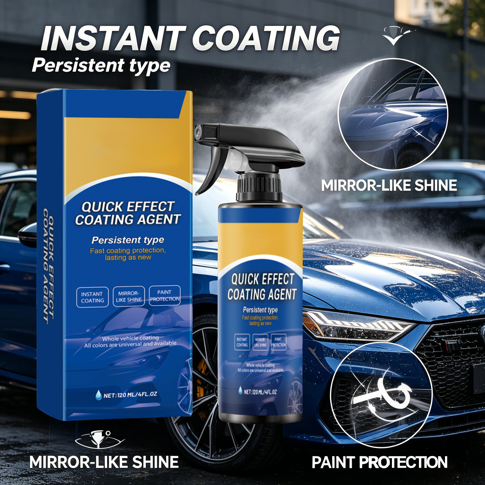 Car Quick Coating Agent Spray  - Car Wax Ceramic Coating recensie en prijs
