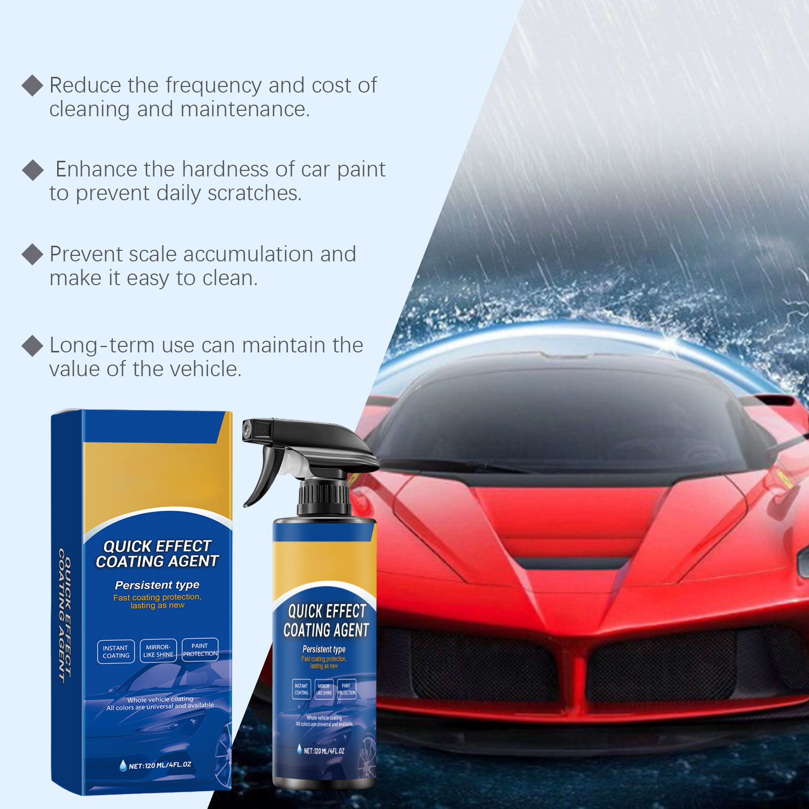 Car Quick Coating Agent Spray  - Car Wax Ceramic Coating recensie en prijs