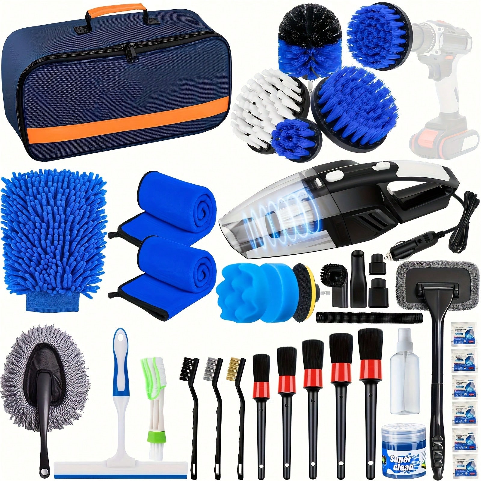 Car Detailing Brush Set, Car D - Interior Detailing Kit recensie en prijs