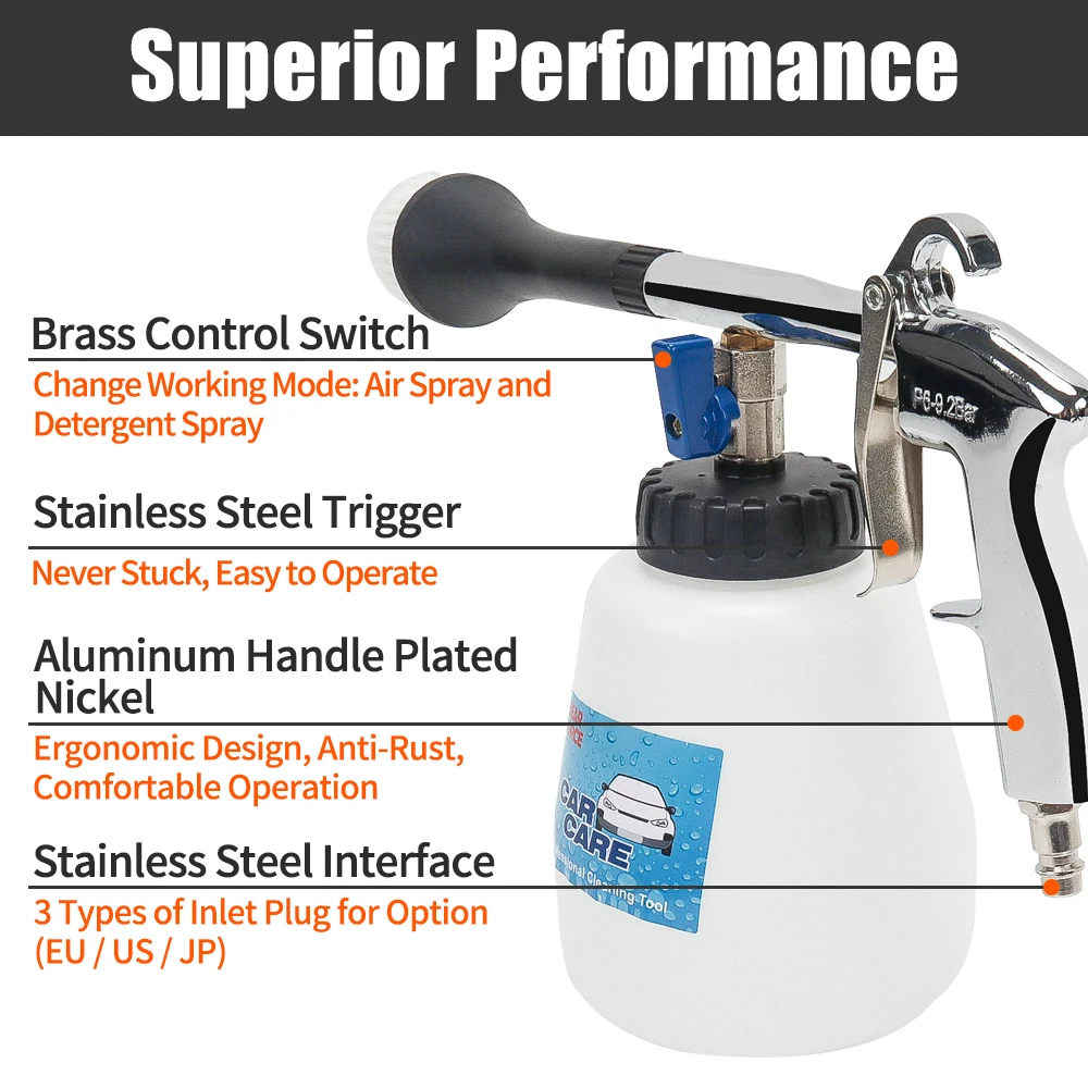 Tornado Pneumatic Air Foam Gun - Pressure Washer Foam Gun recensie en prijs