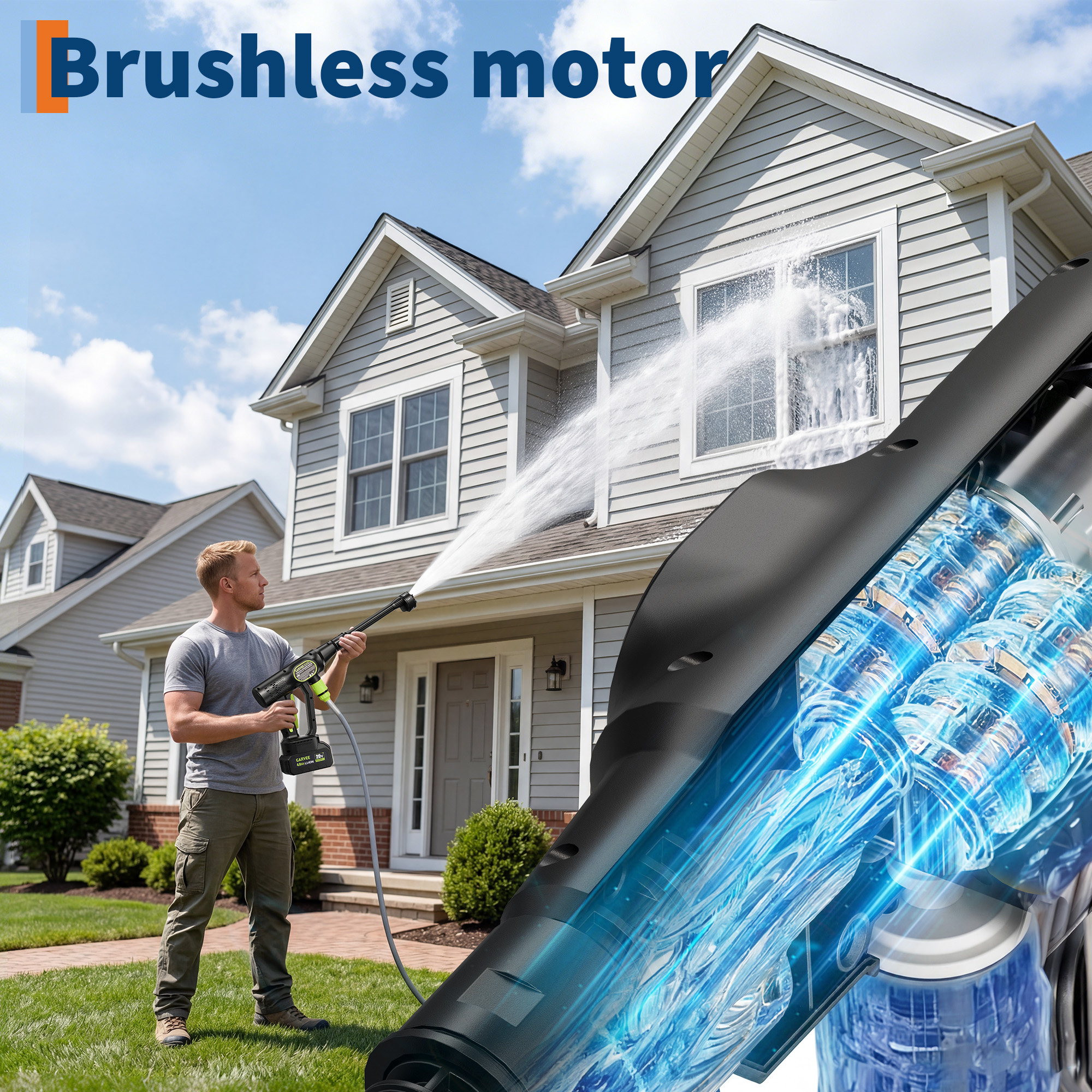 Cordless Pressure Washer, 320  - Foam Cannon Car Wash recensie en prijs