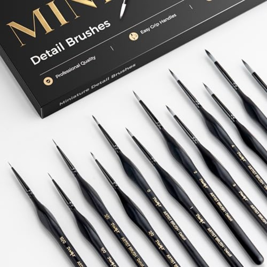 Detail Paint Brushes Set, 12 P - Detailing Brush Set recensie en prijs