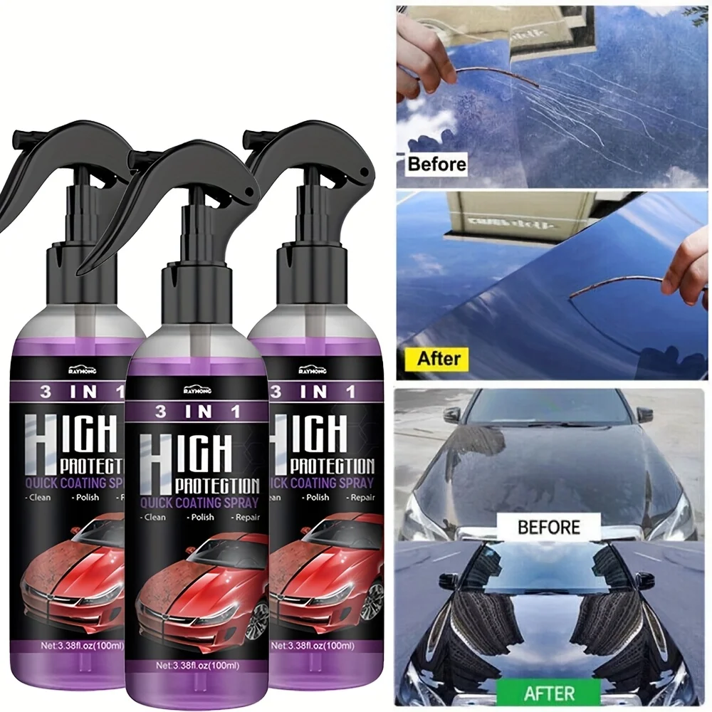 3 in 1 Car Ceramic Liquid Coat - Car Wax Ceramic Coating recensie en prijs