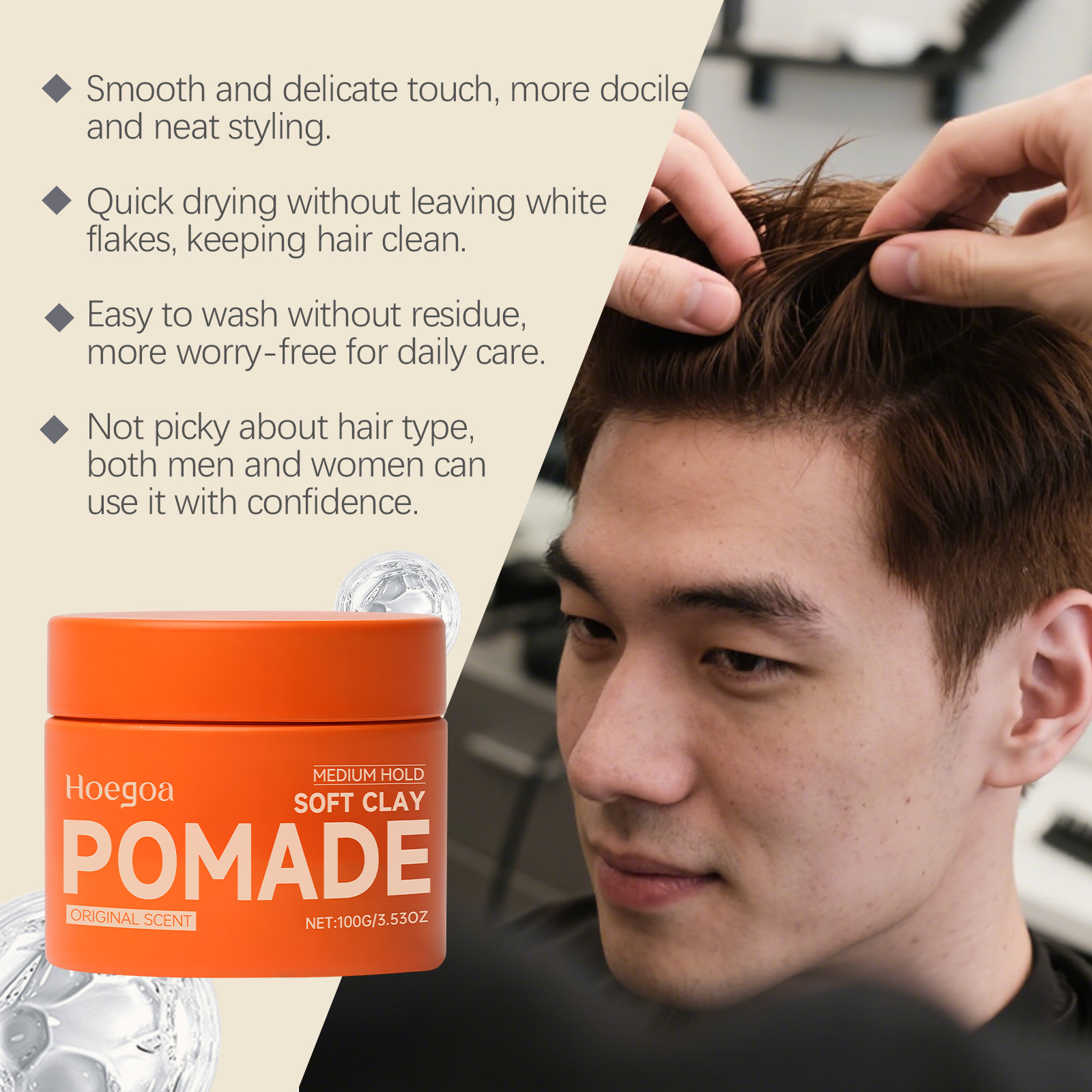 Original Hair Wax Long-Lasting - Clay Bar Lubricant recensie en prijs
