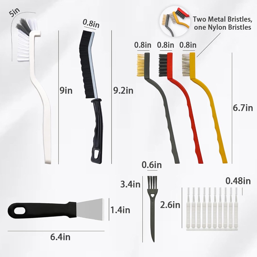 20-Piece Crevice Cleaning Brus - Car Cleaning Brush recensie en prijs