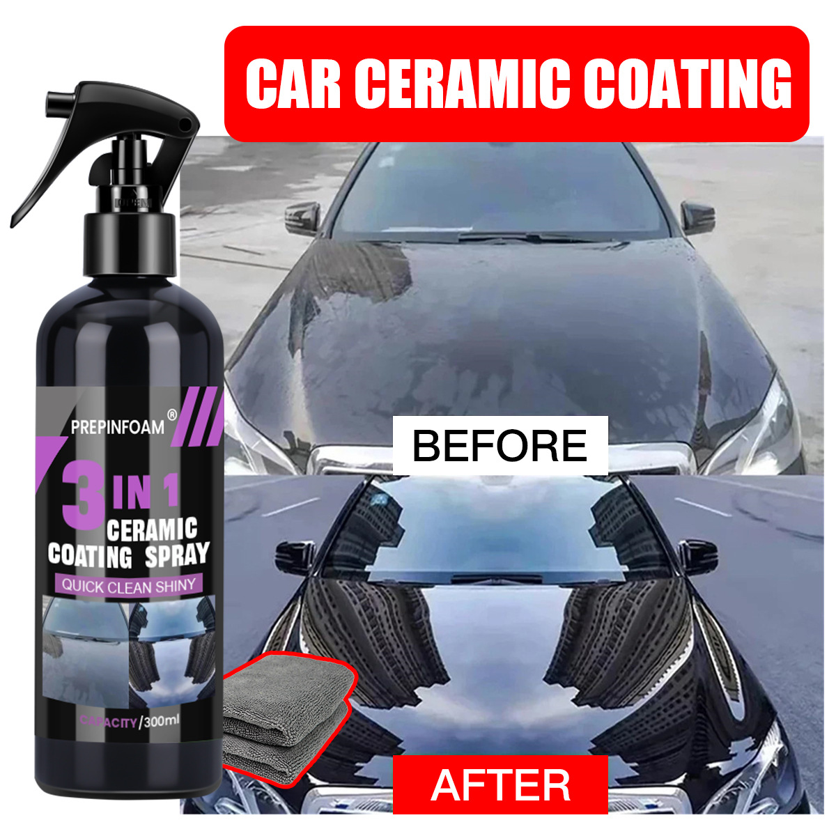 Quickly Cleaning Remove Stains - Car Wax Ceramic Coating recensie en prijs