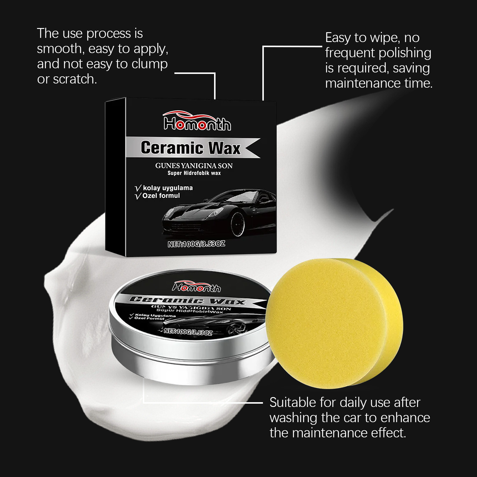 Car Coating Polishing Care Wax - Car Wax Ceramic Coating recensie en prijs