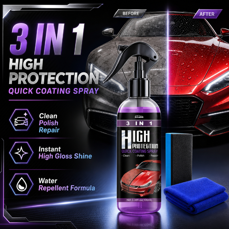 3 IN 1 Car Ceramic Coating Spr - Car Wax Ceramic Coating recensie en prijs