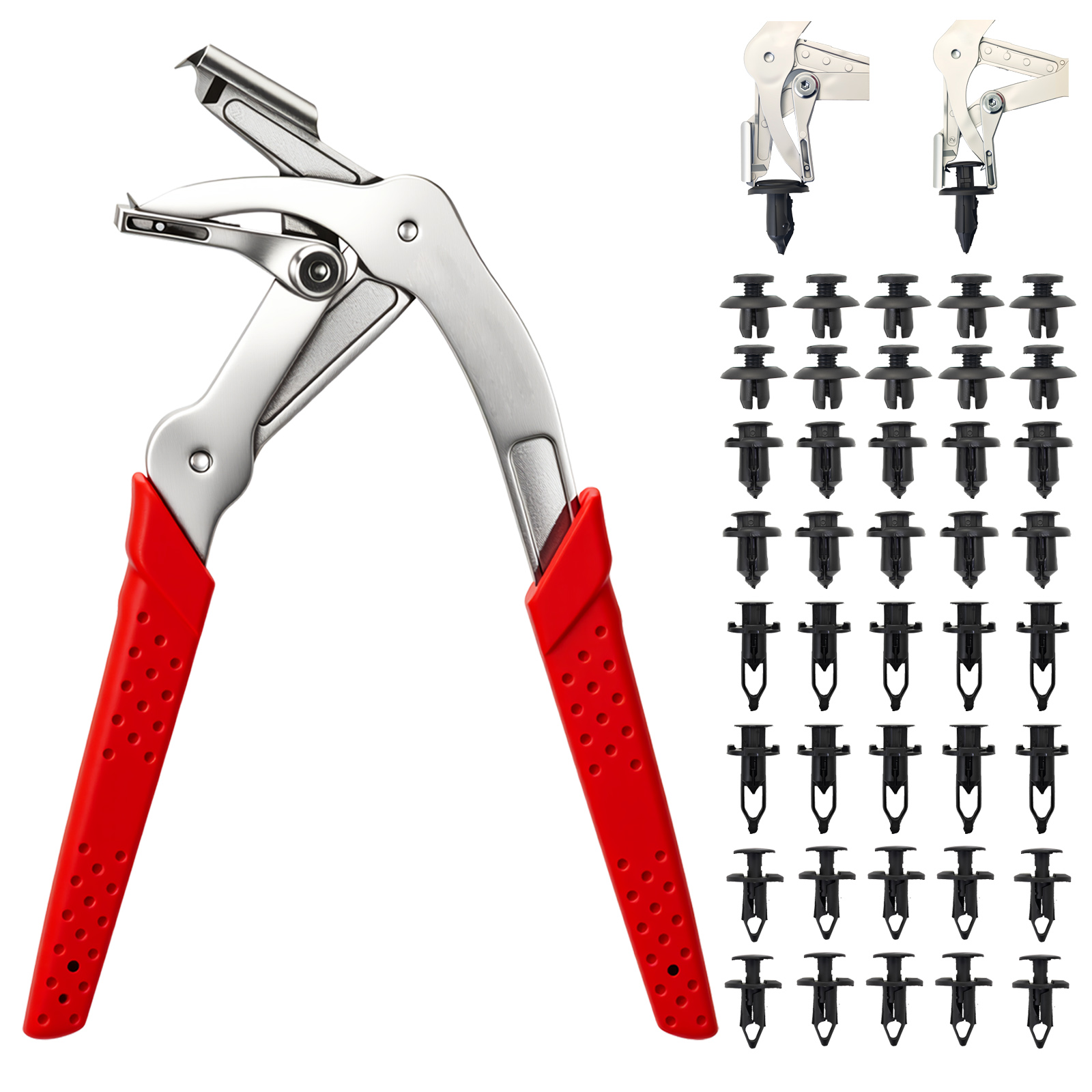 Car Clip Pliers with 40PCS Aut - Trim Restorer Plastic recensie en prijs