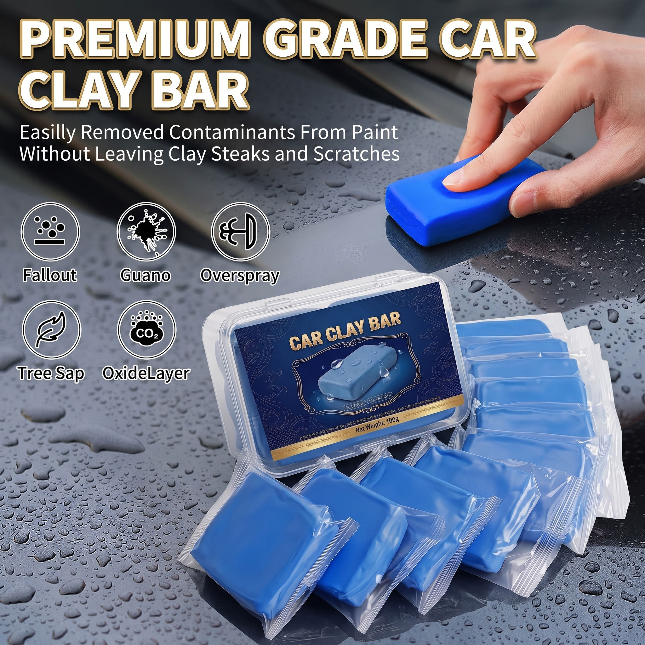 Professional Car Clay Bar for  - Clay Bar Lubricant recensie en prijs