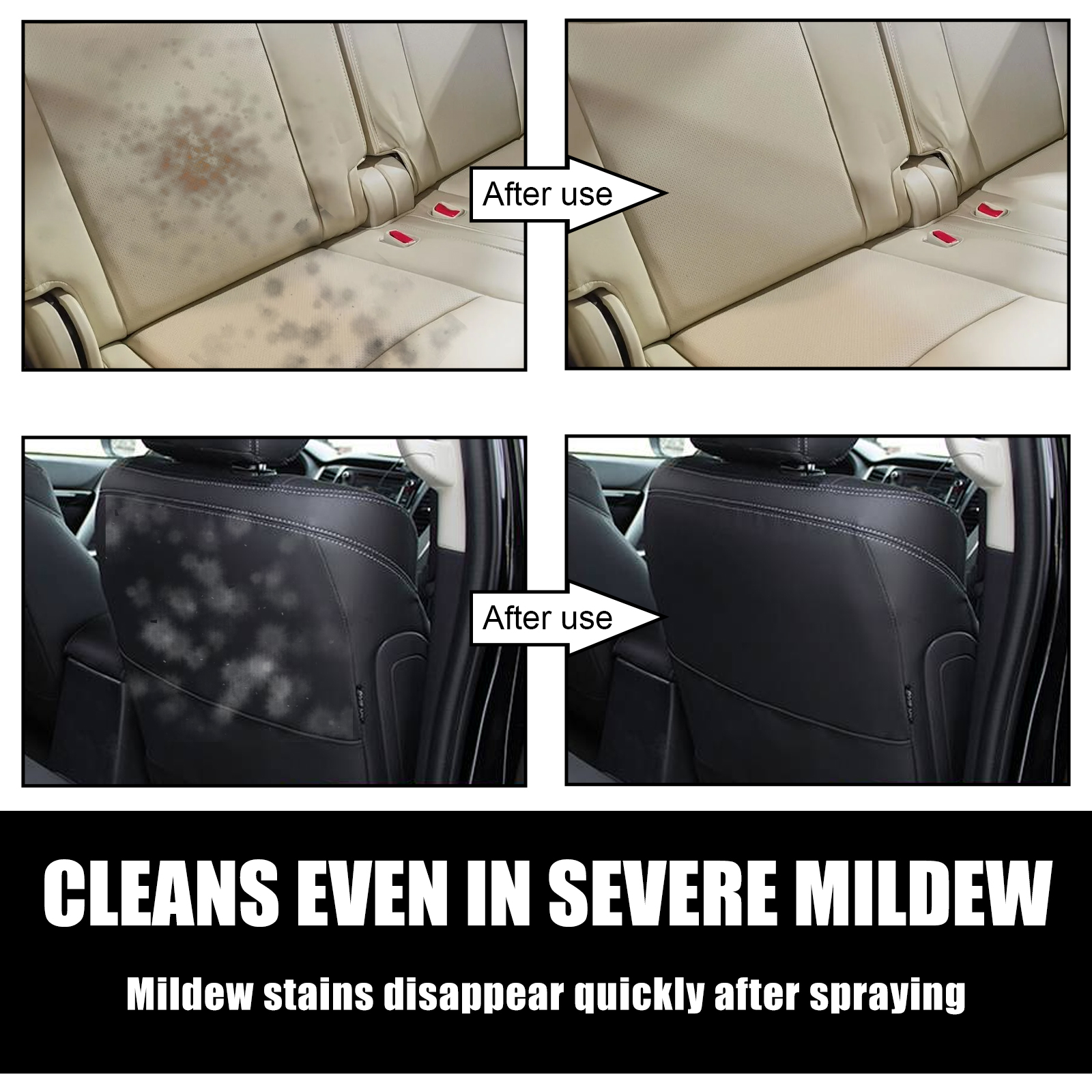 Car Mildew Remover Spray Multi - Leather Cleaner Interior recensie en prijs