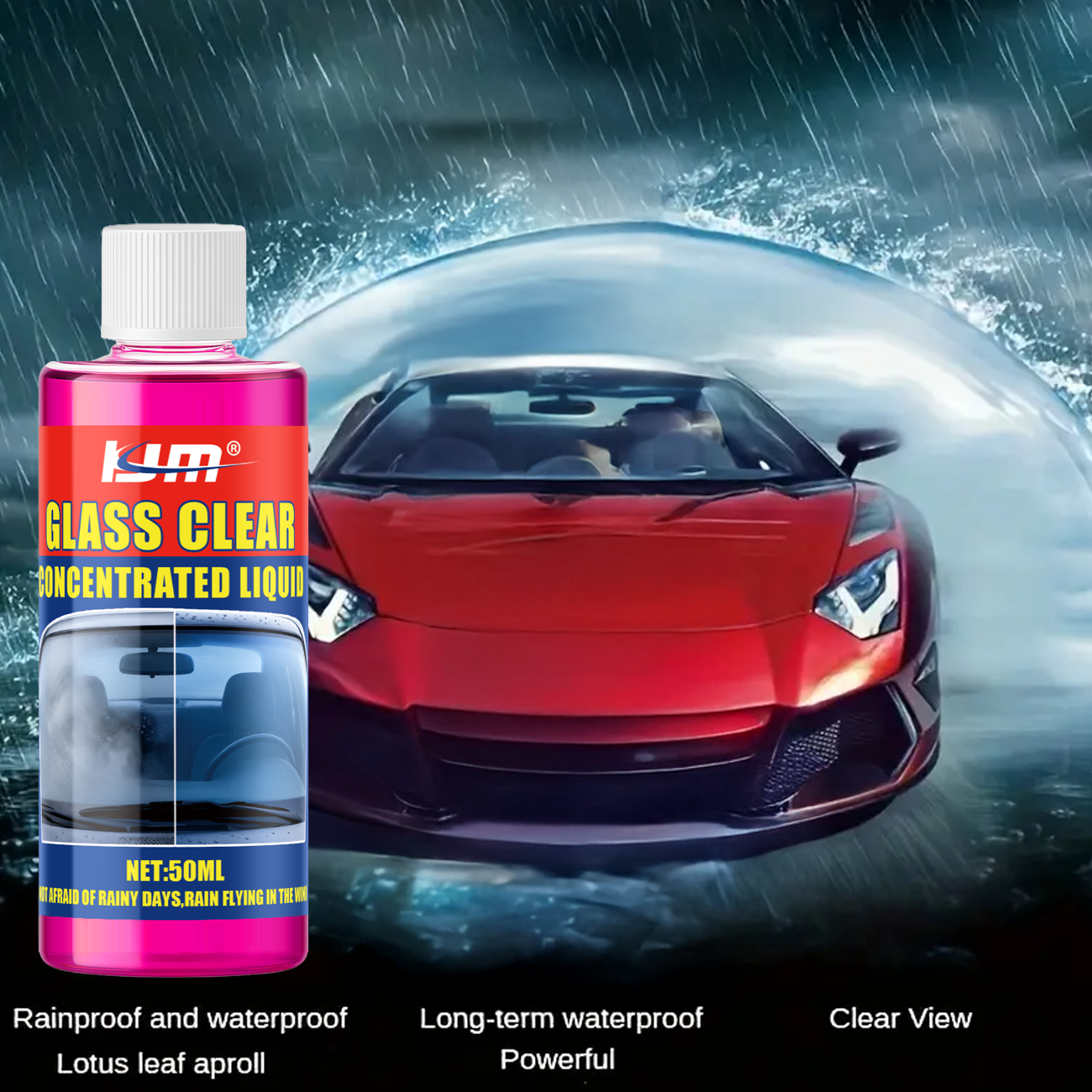 KJM Concentrated Car Glass Cle - Glass Cleaner Streak recensie en prijs