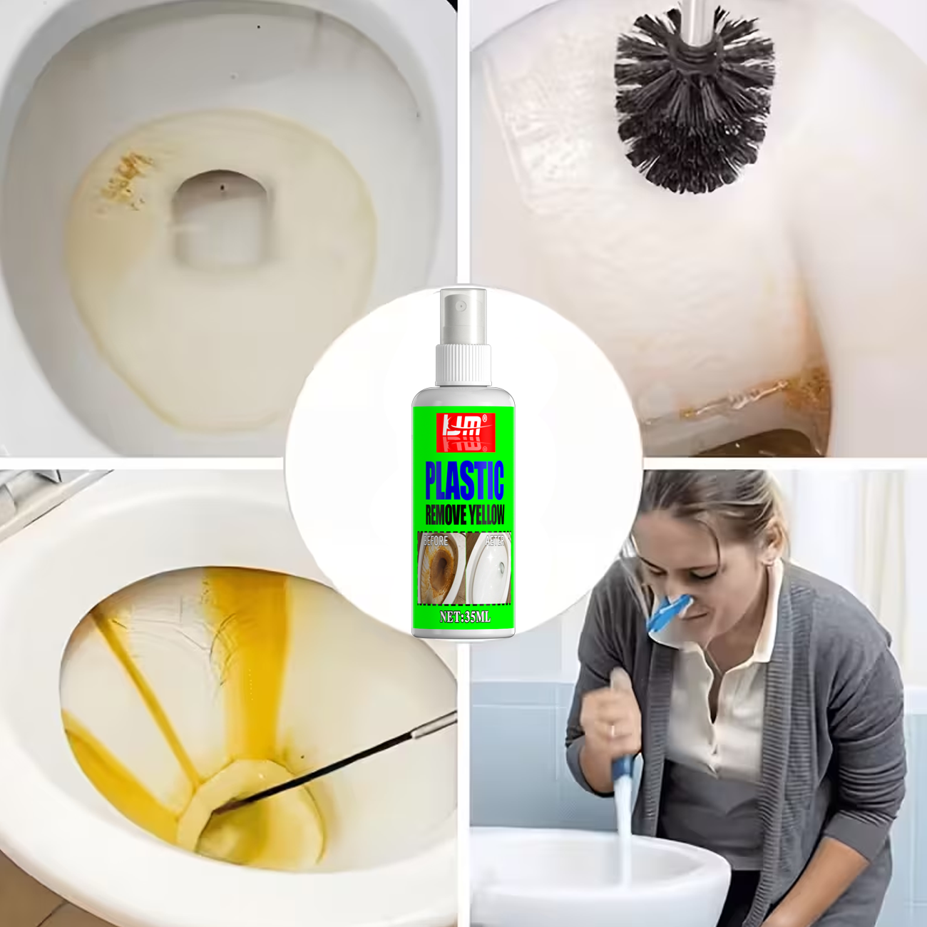 KJM 35ml Toilet Seat Yellow Re - Seat Cleaner Fabric recensie en prijs